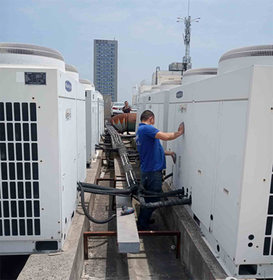 伊通中央空调制热和不制冷系统维修方法